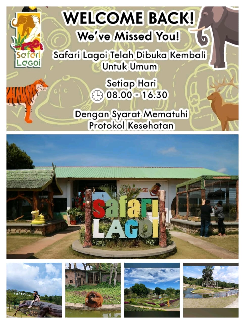 Image  ZOO SAFARI LAGOI BINTAN BOOK NOW FOR 1-31MAY 